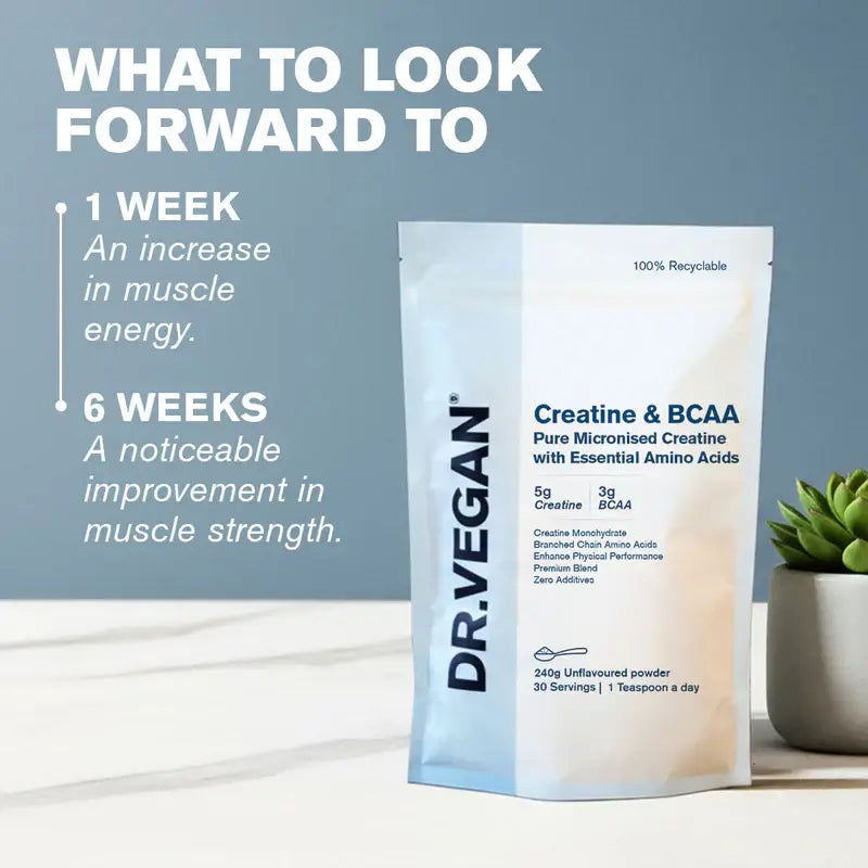 Creatine & BCAA Powder Dr. Vegan - 240G