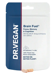 DR.VEGAN Brain Fuel, 30 Capsules