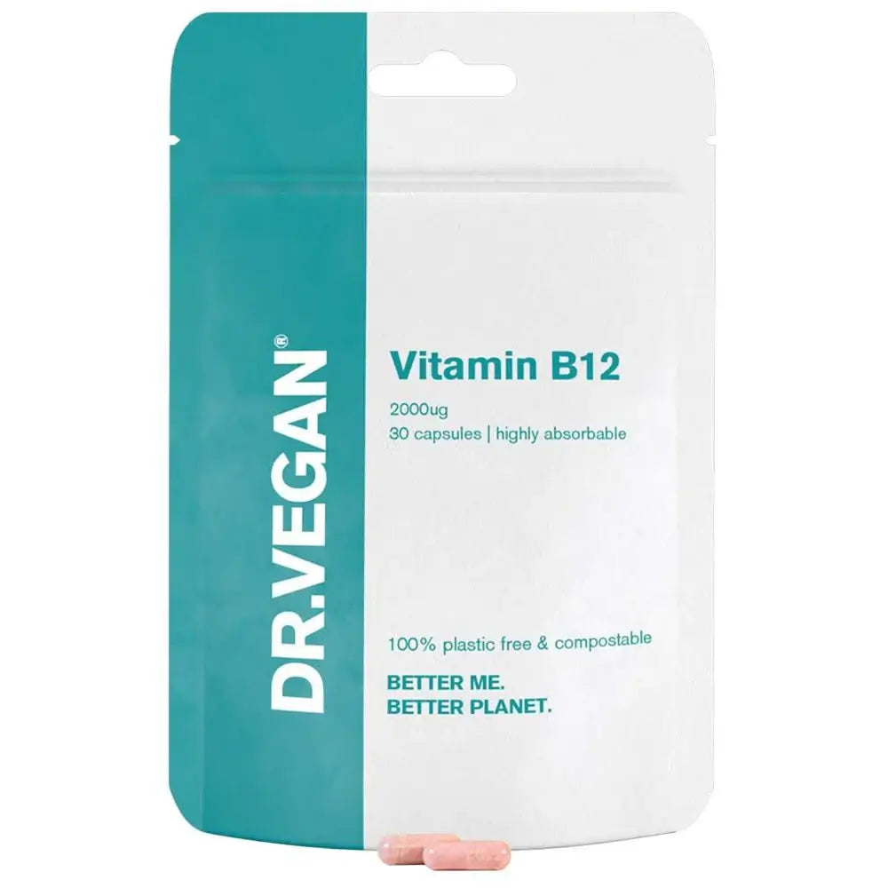 DR.VEGAN Vitamin B12 2000ug - 30 Capsules