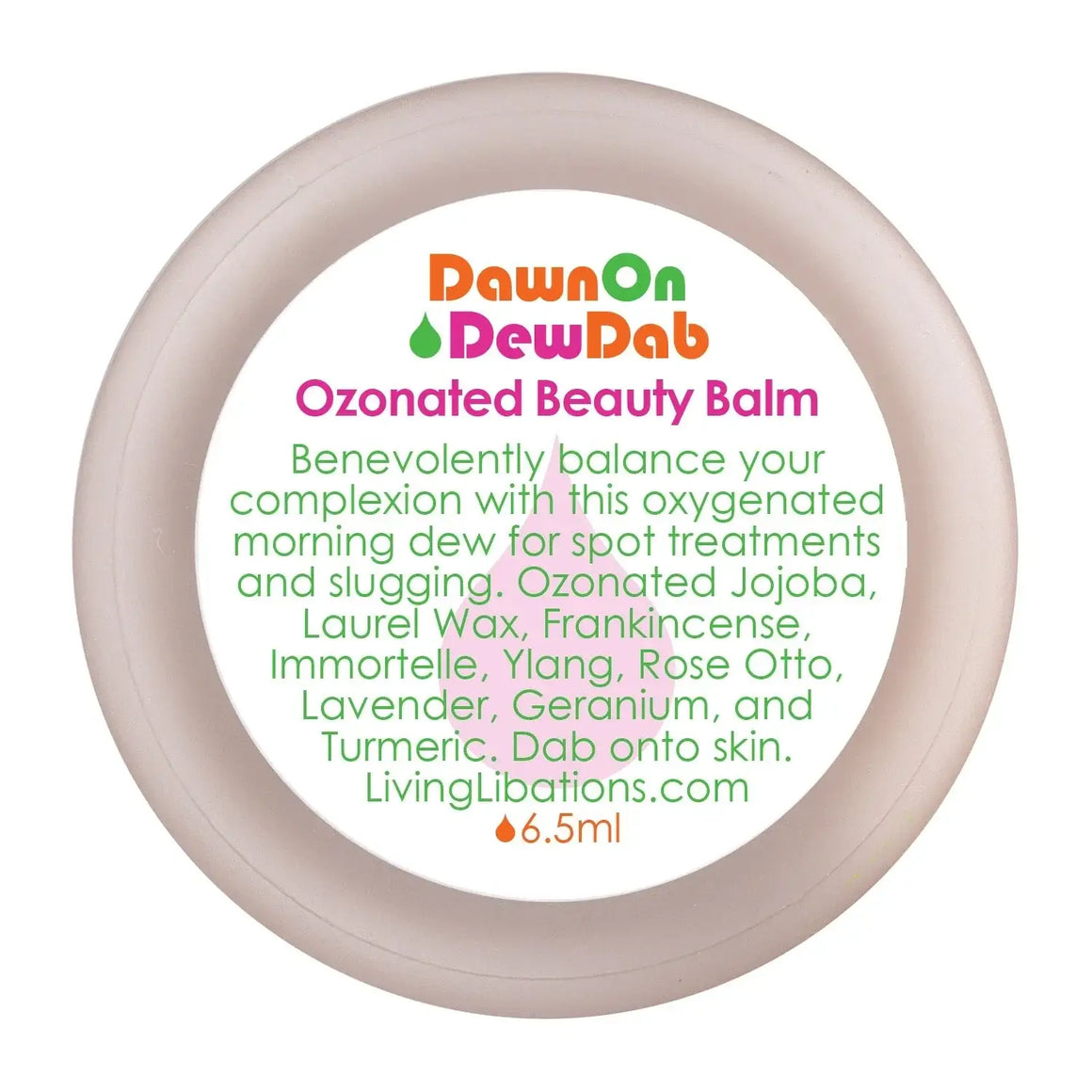 Dawn On Dew Dab 6.5ml - Ozonated Beauty Balm Living Libations