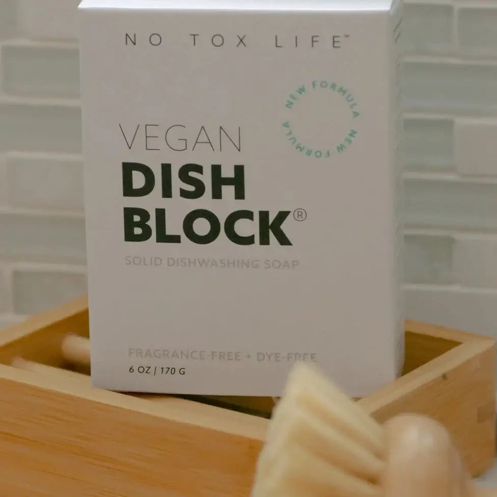 Dish Block® Solid Dish Soap 6 oz No Tox Life