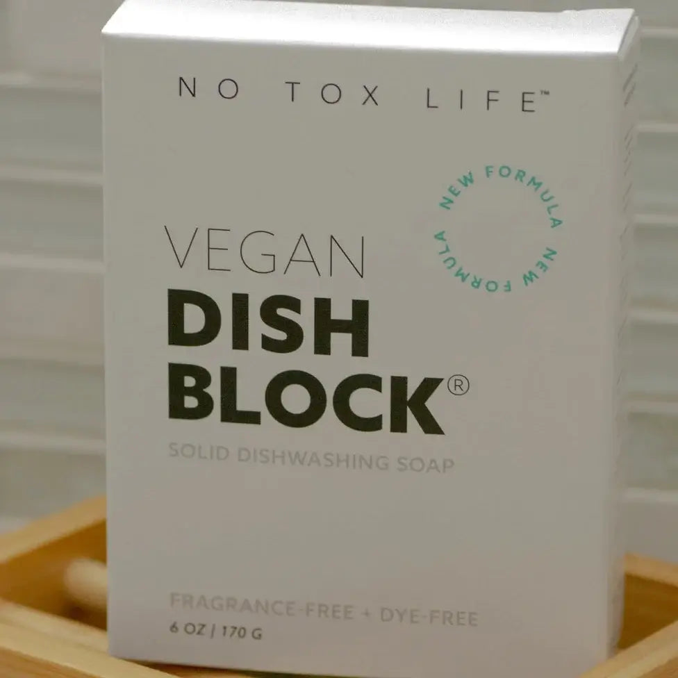 Dish Block® Solid Dish Soap 6 oz No Tox Life