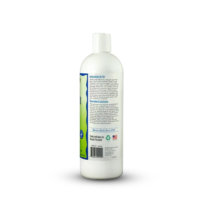 Dog Conditioner Earthbath Shed Control - Green Tea & Awapuhi 472ml