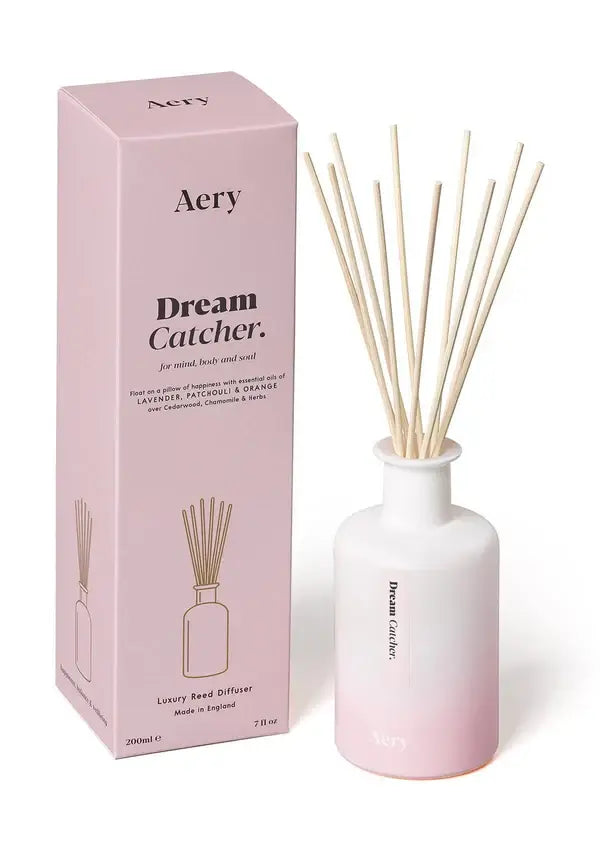 Dream Catcher Reed Diffuser - Lavender Patchouli and Orange - Aery Living