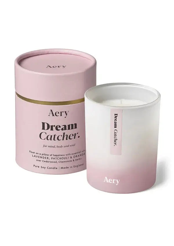 Dream Catcher Scented Candle - Lavender Patchouli and Orange - 200g Aery Living