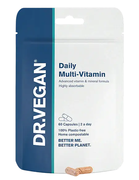 DR.VEGAN Daily Multi-Vitamin, 60 Capsules