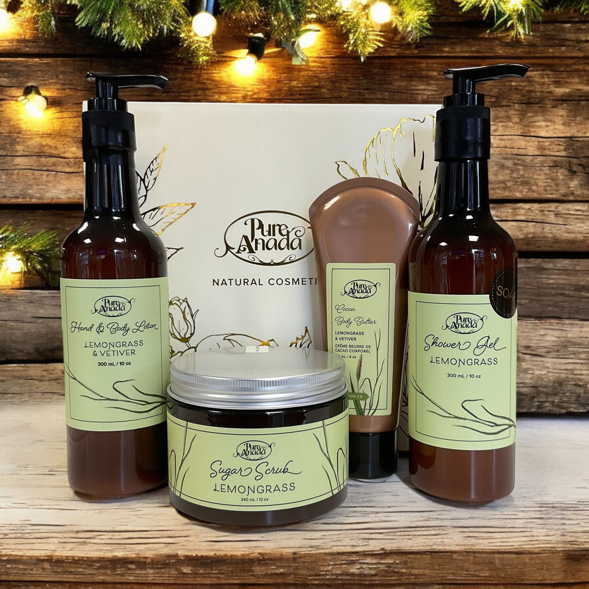 Christmas Body Spa Lemongrass - Pure Anada