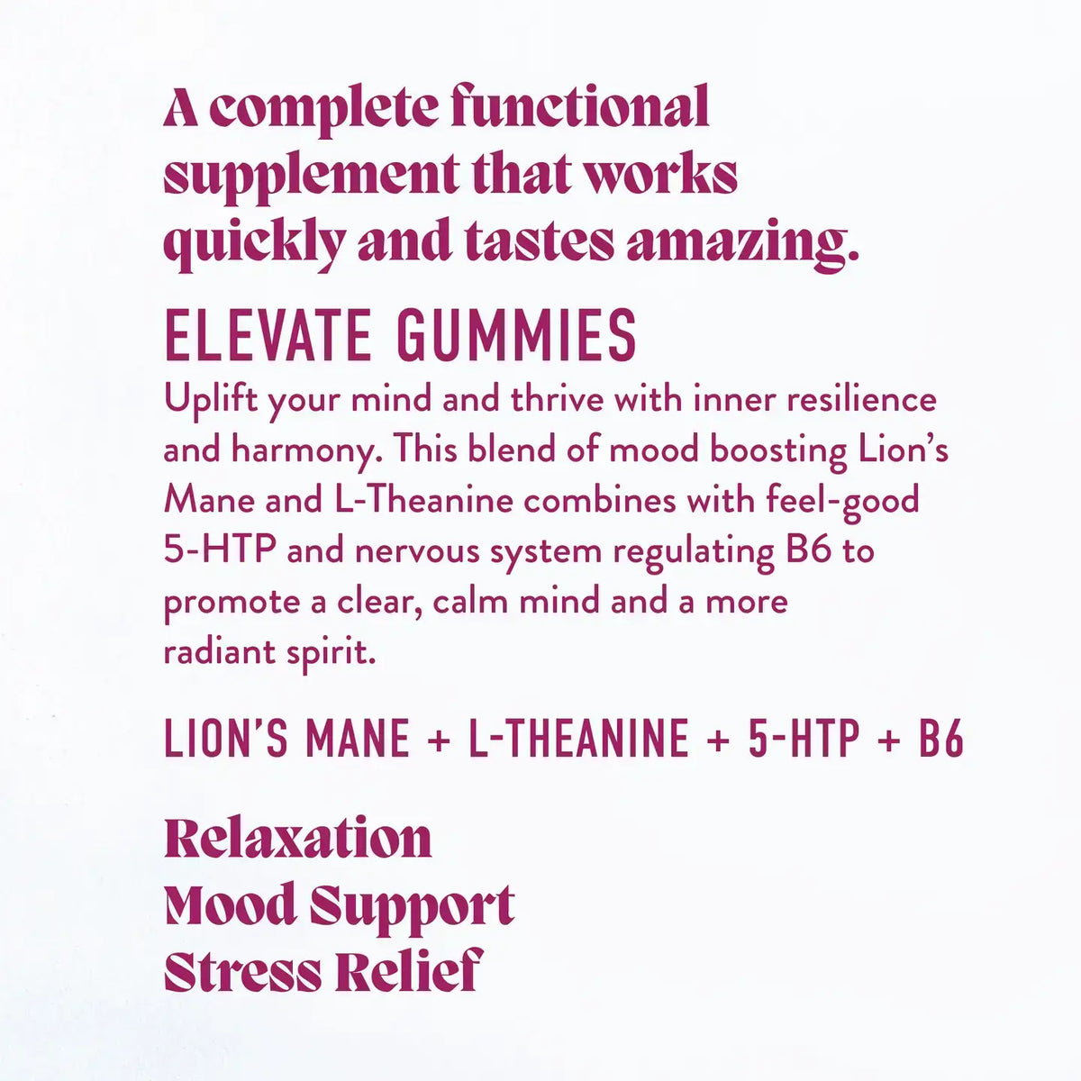 Elevate Mushroom Gummies – Microjoy