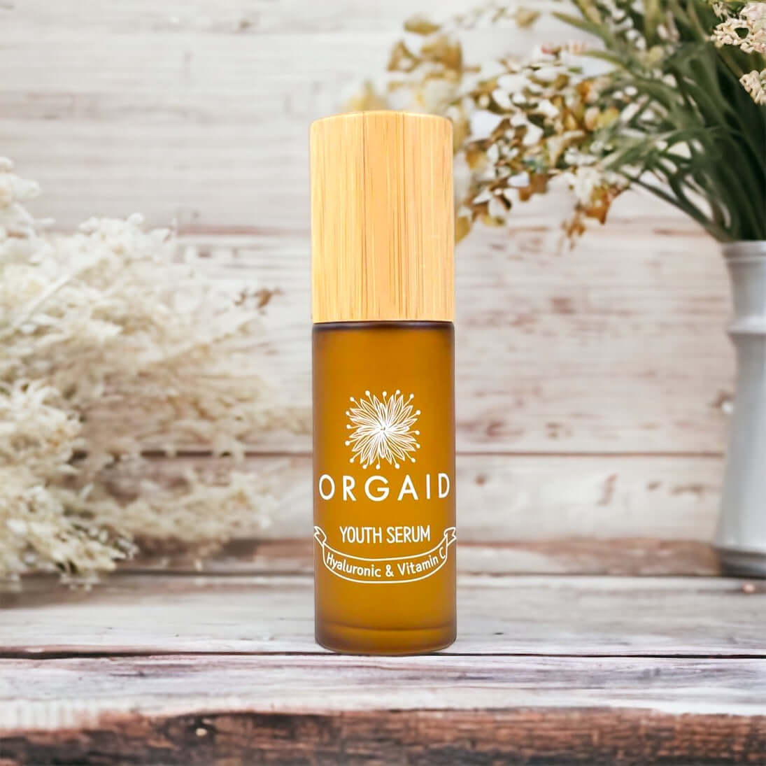 Face Serum Orgaid Youth - Hyaluronic Acid & Vitamin C - 35ml