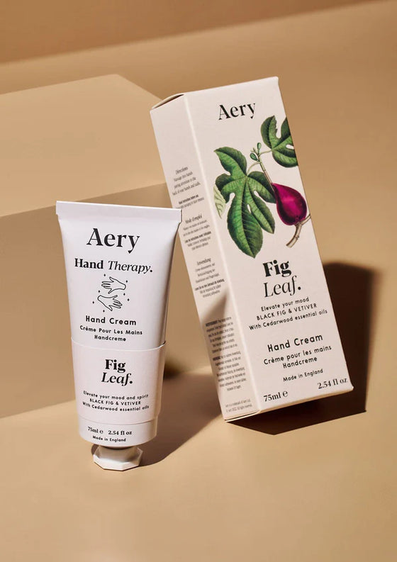 Fig Leaf Hand Cream - Black Fig Vetiver and Cedarwood