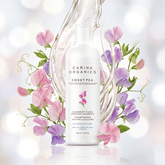 Sweet Pea Dandruff Flake Removal Shampoo 360ml - Carina Organics