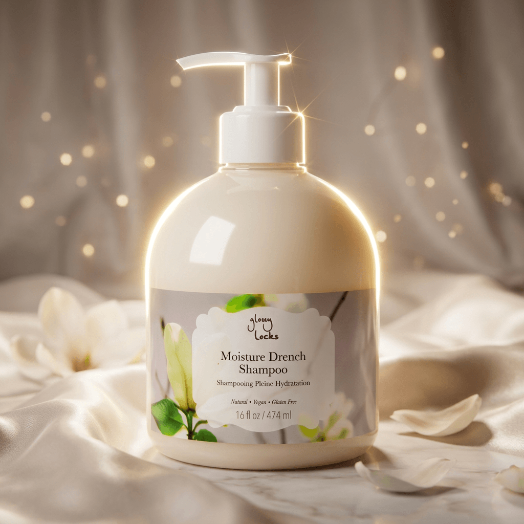 Glossy Locks Moisture Drench Shampoo - 100% Pure