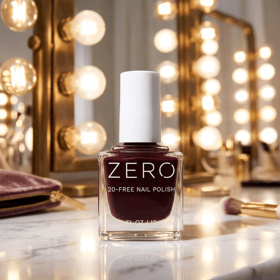 Over the Maroon Nail Polish - 100% Pure