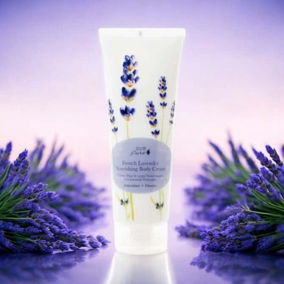 French Lavender Nourishing Body Cream - 100% Pure