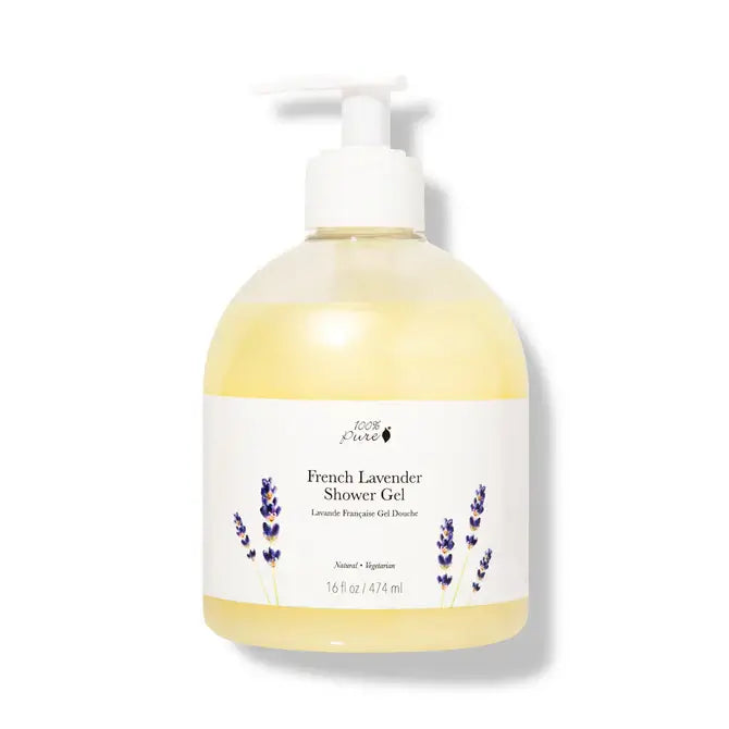 French Lavender Shower Gel 237ml - 100% Pure