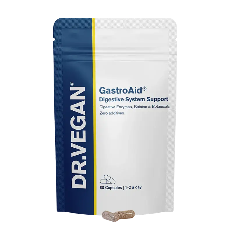 GastroAid® – Digestive Support with Enzymes Dr Vegan