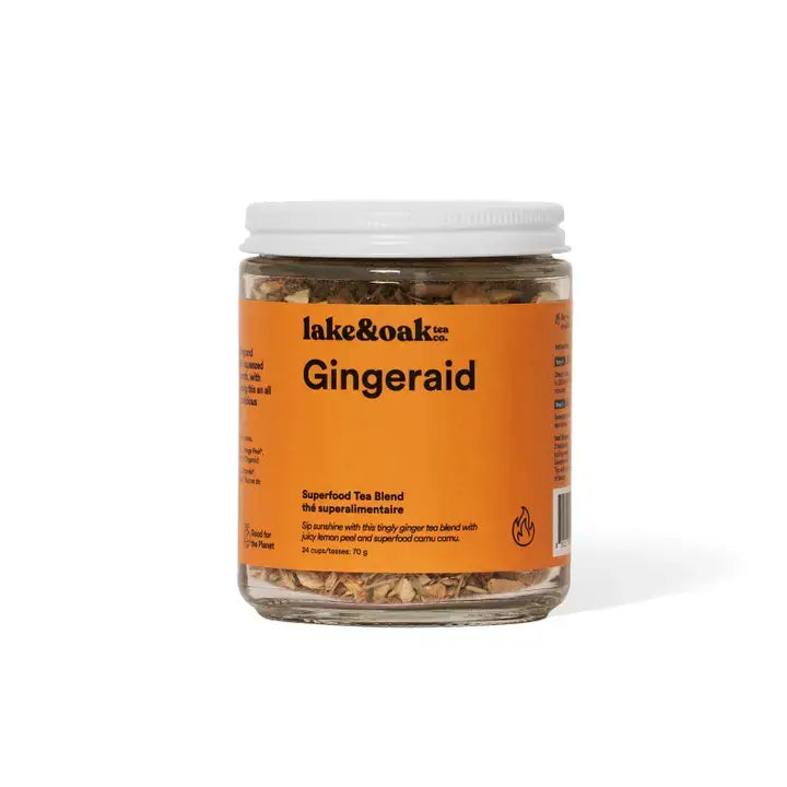 Gingeraid – Superfood Tea Blend 70g | Lake & Oak Tea