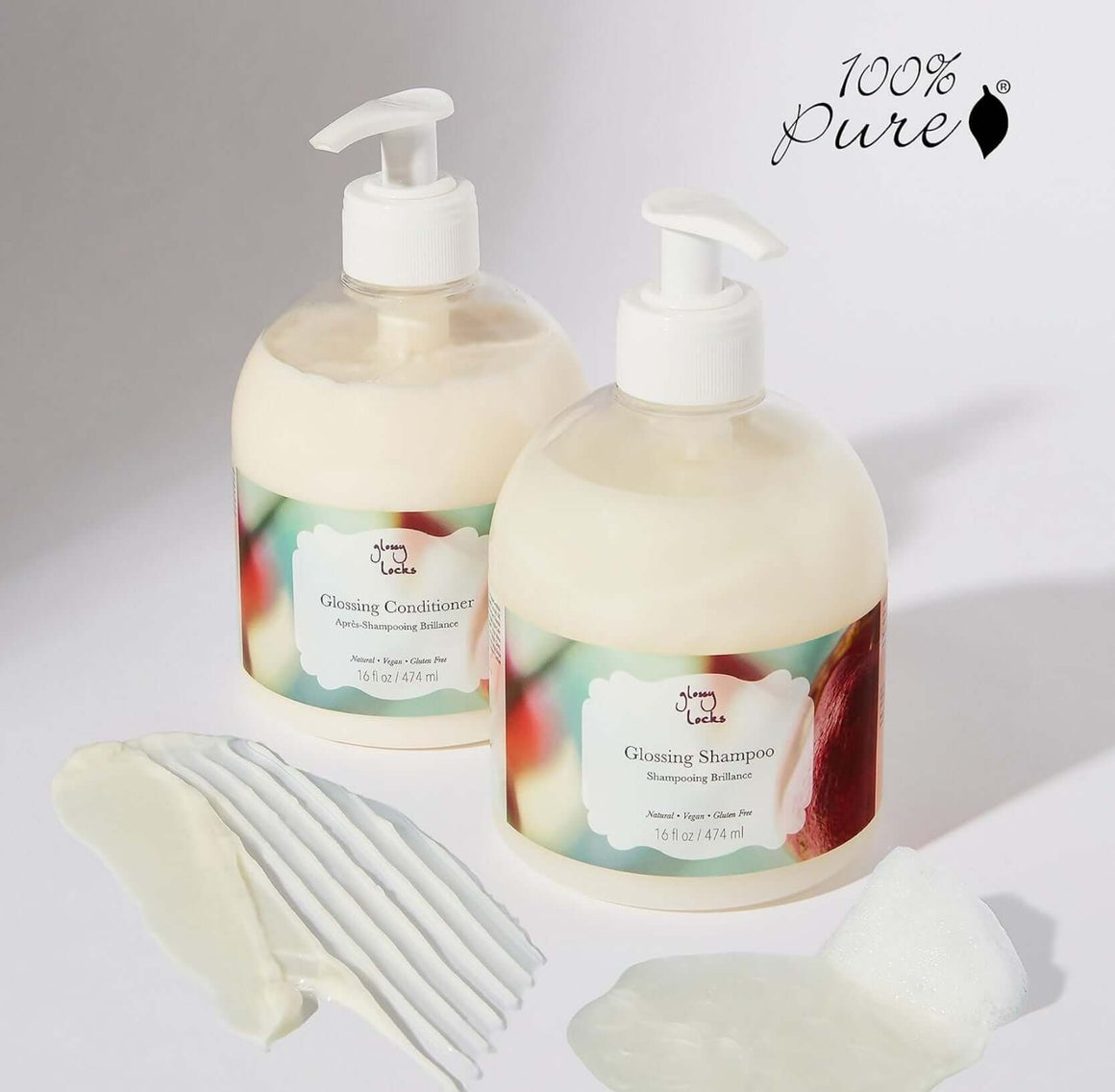 Glossy Locks Glossing Shampoo - 100% Pure