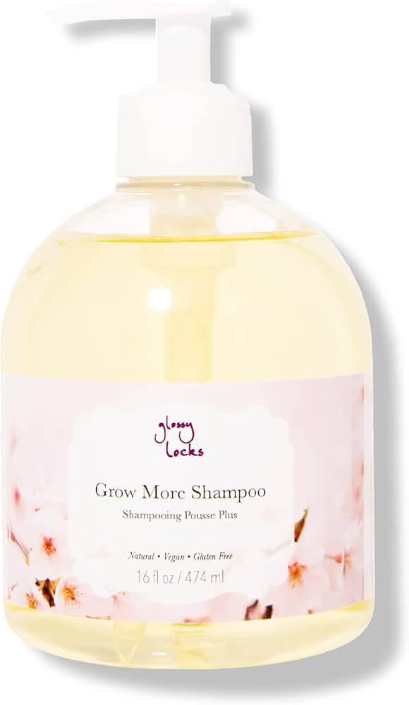 Glossy Locks Grow More Shampoo – 100% Pure