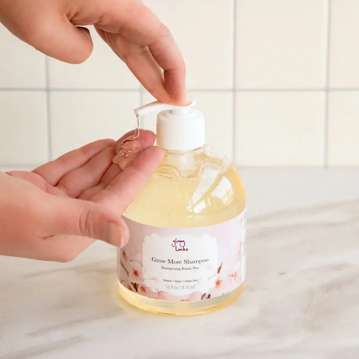 Glossy Locks Grow More Shampoo – 100% Pure