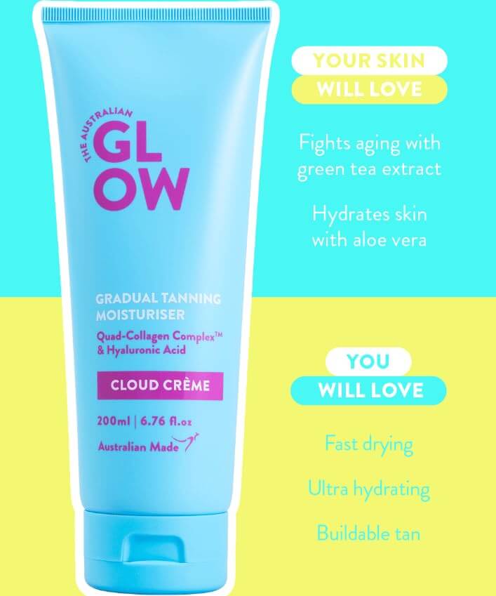 Glow gradual cloud crème - Australian Glow