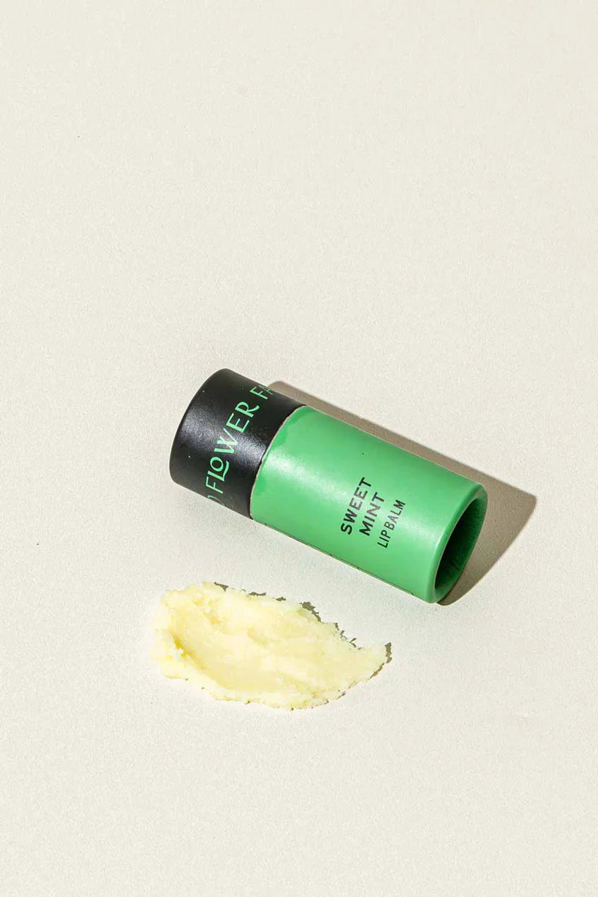 Sweet Mint Organic Lip Balm 0.30oz-Good Flower Farm