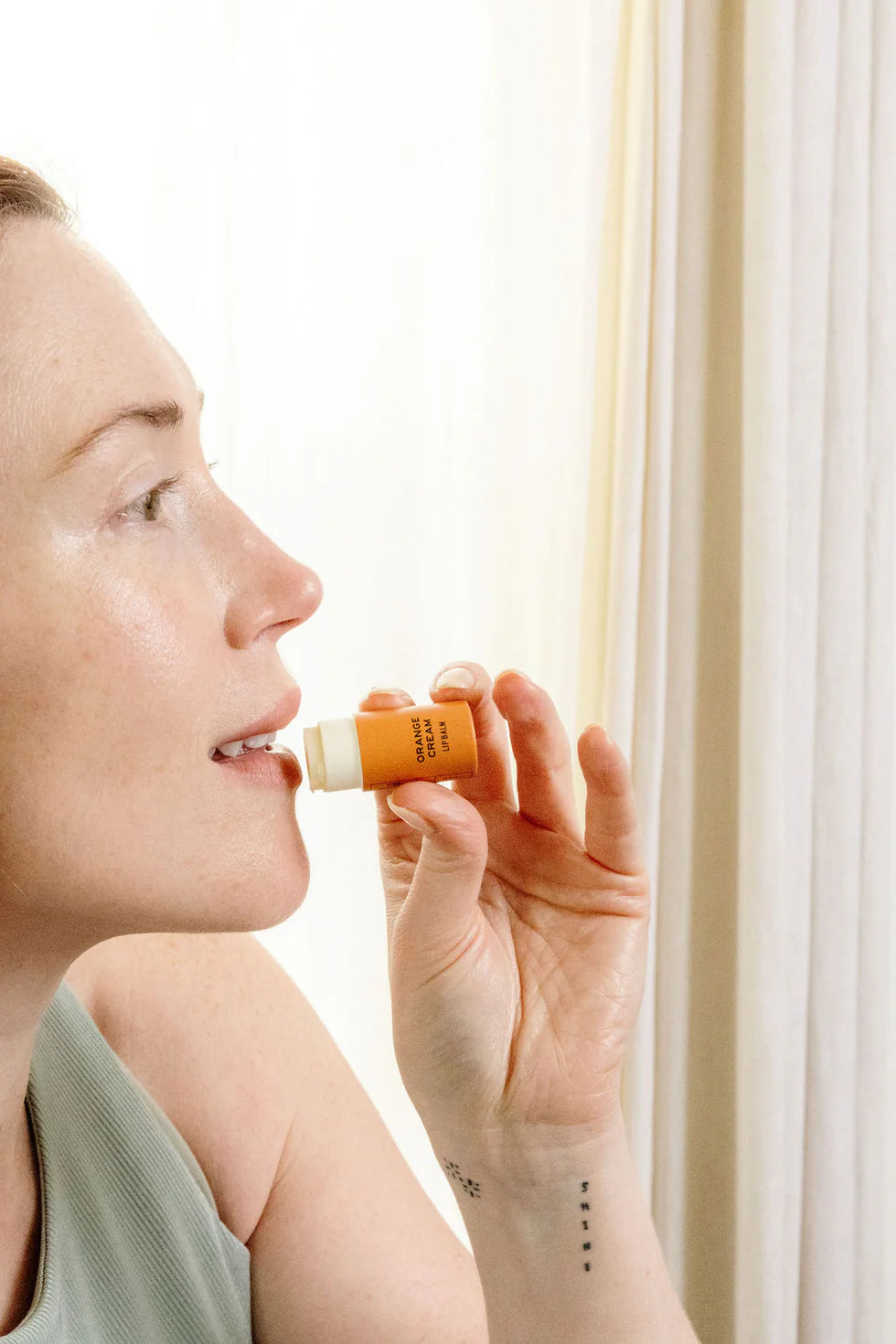 Orange Cream Organic Lip Balm 0.30oz-Good Flower Farm
