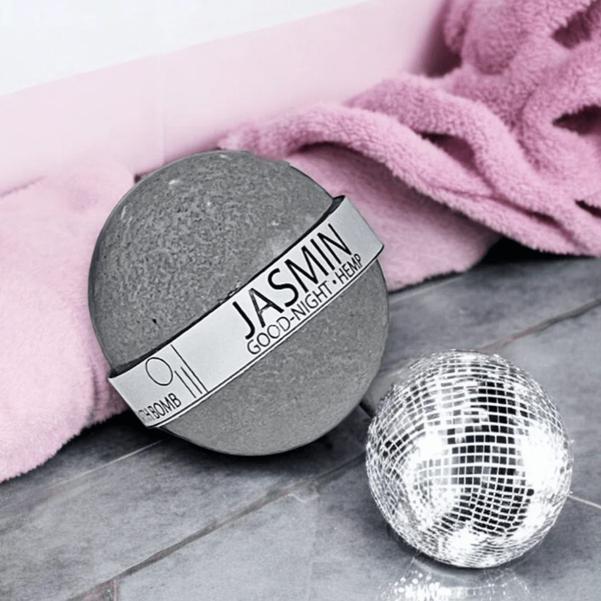 Goodnight Jasmine & Hemp Oil Bath Bomb