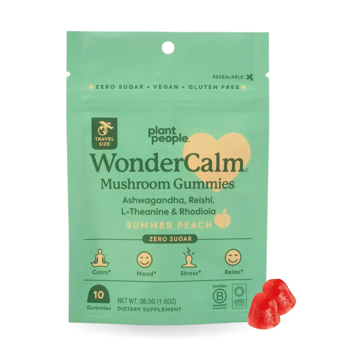 Grab-N-Go Wondercalm Mushroom Gummies