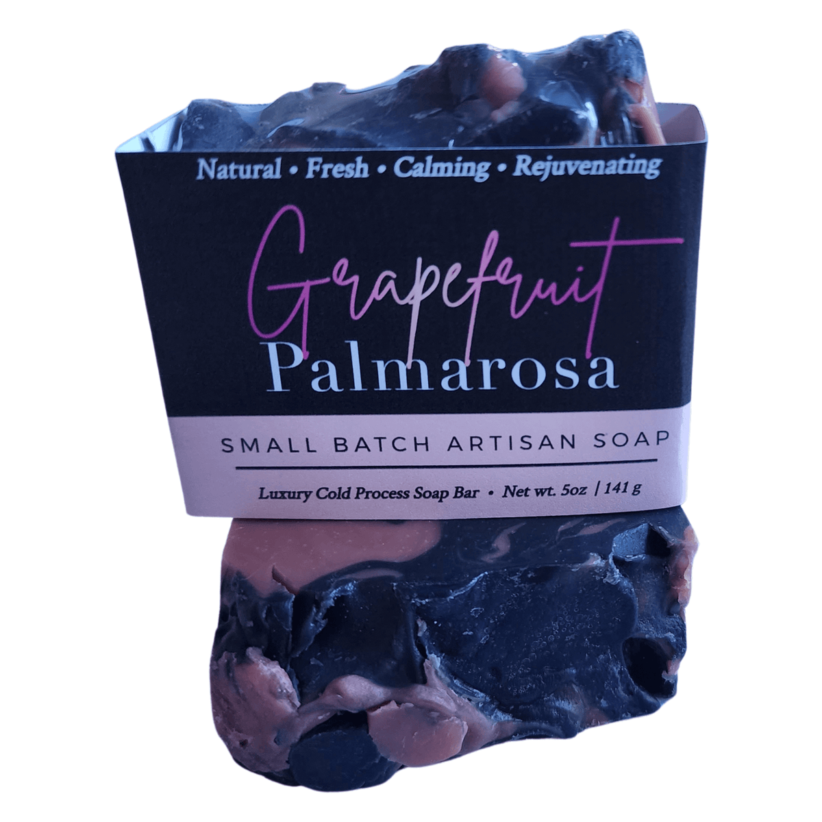 Grapefruit Palmarosa Bar Soap - Soap Boutique, small batch artisan soap with citrus and floral notes.