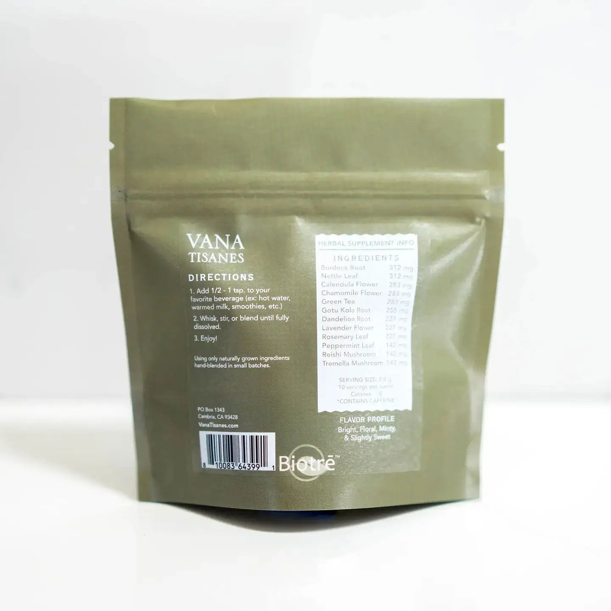 Hair + Skin Plant & Mushroom Powder For Beauty Health