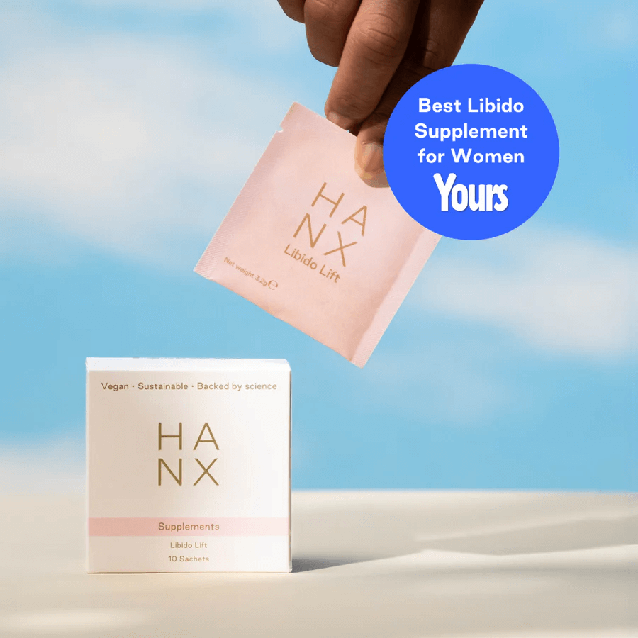 Hanx Libido Lift – Natural Libido Support for Women (10 Sachets)