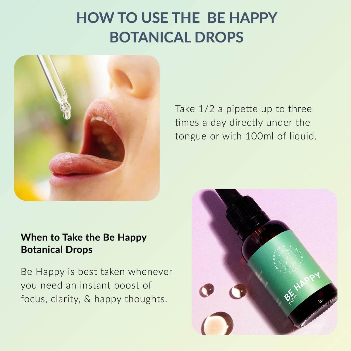 Happy Herbal Tincture 30ml – Blooming Blends