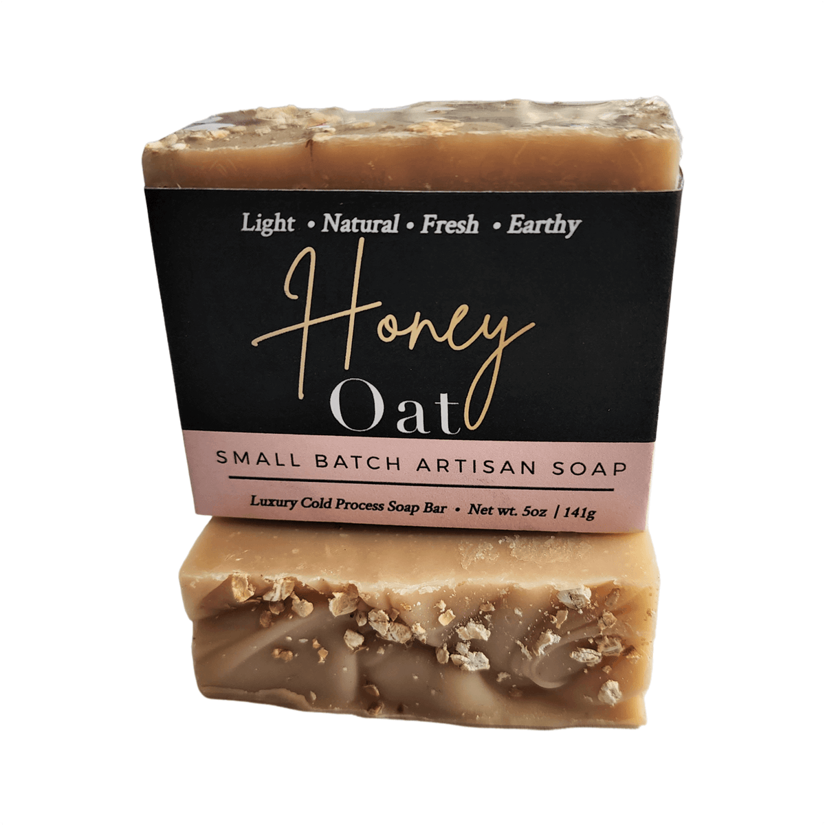 Honey Oat Soap Bar - Soap Boutique featuring a creamy artisan soap with oats and natural honey fragrance.