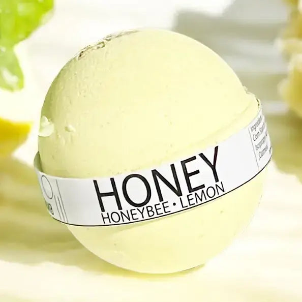 Honeybee Lemon Bath Bomb