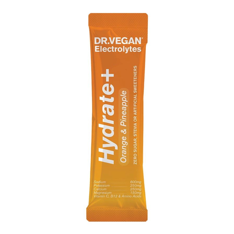 Hydrate+ | Orange & Pineapple | Electrolytes | 15 Sachets