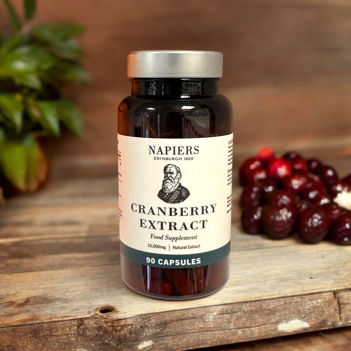 Napiers Cranberry Extract with Vitamin C - 90 Capsules