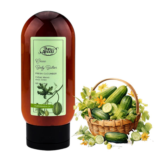 Fresh Cucumber Natural Cocoa Body Butter 125ml - Pure Anada