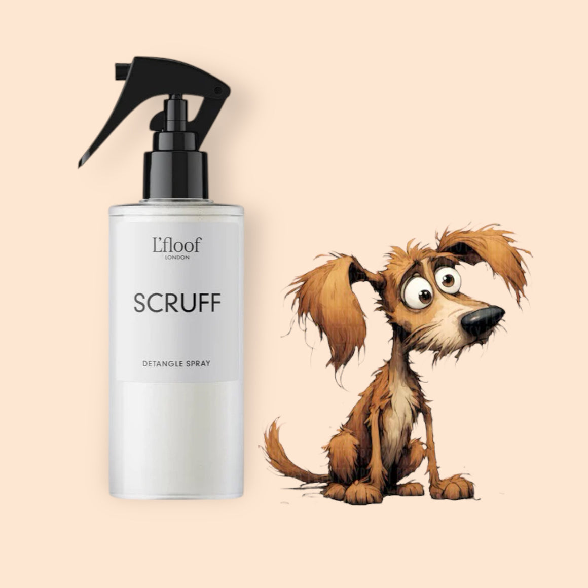 SCRUFF | Orange & Cedarwood Dog Detangle Spray