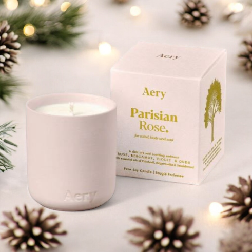 Parisian Rose Mini Candle - Aery Living