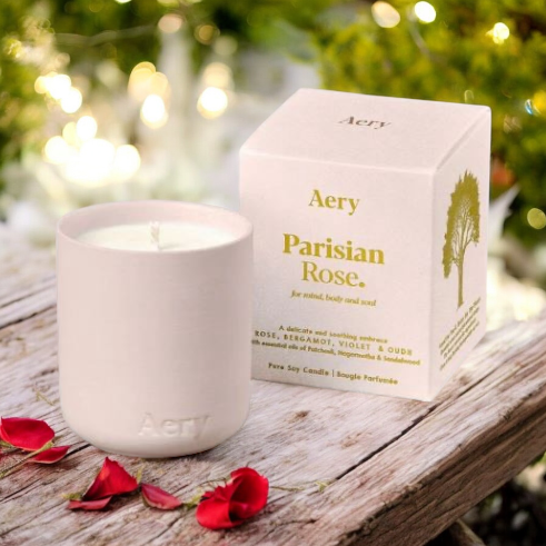 Parisian Rose Mini Candle - Aery Living