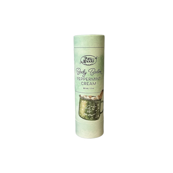 Natural Body Balm Peppermint Cream 60ml - Pure Anada