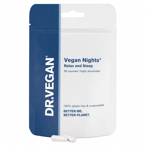 DR.VEGAN Nights Relax & Sleep 30 Capsules