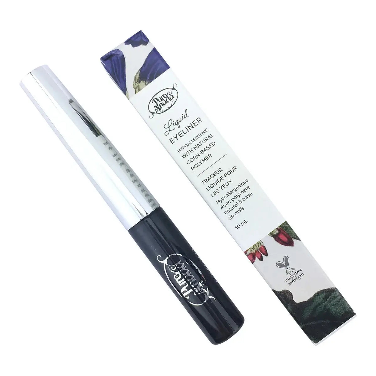 INK - Pure Anada Natural Liquid Liner packaging and product, silky-smooth liquid liner for precise application.