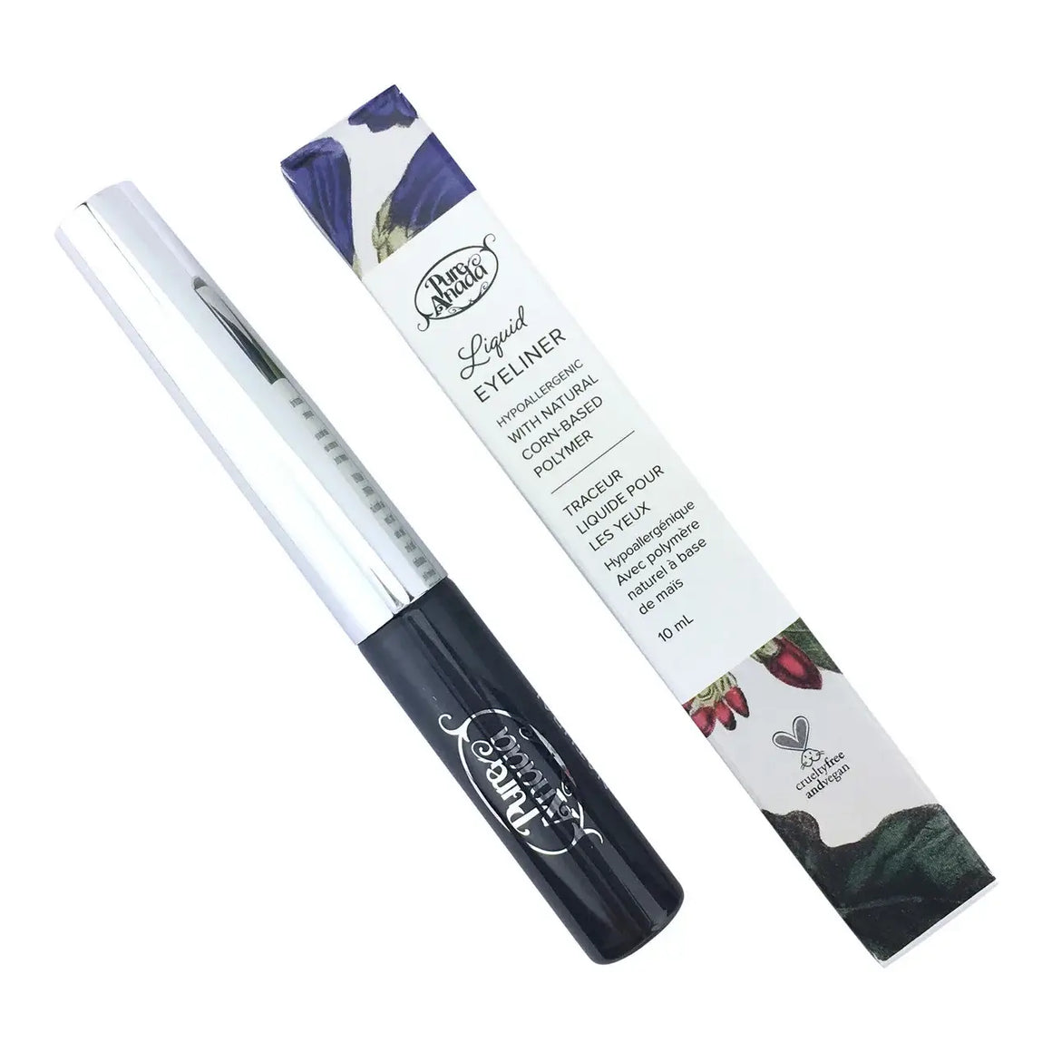 INK - Pure Anada Natural Liquid Liner packaging and product, silky-smooth liquid liner for precise application.