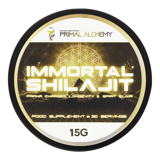 Immortal Shilajit 2.0 Himalayan Mineral Resin