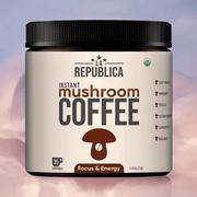 Instant 7 Mushroom Coffee – Wild-Crafted Superfood Blend |La Republica