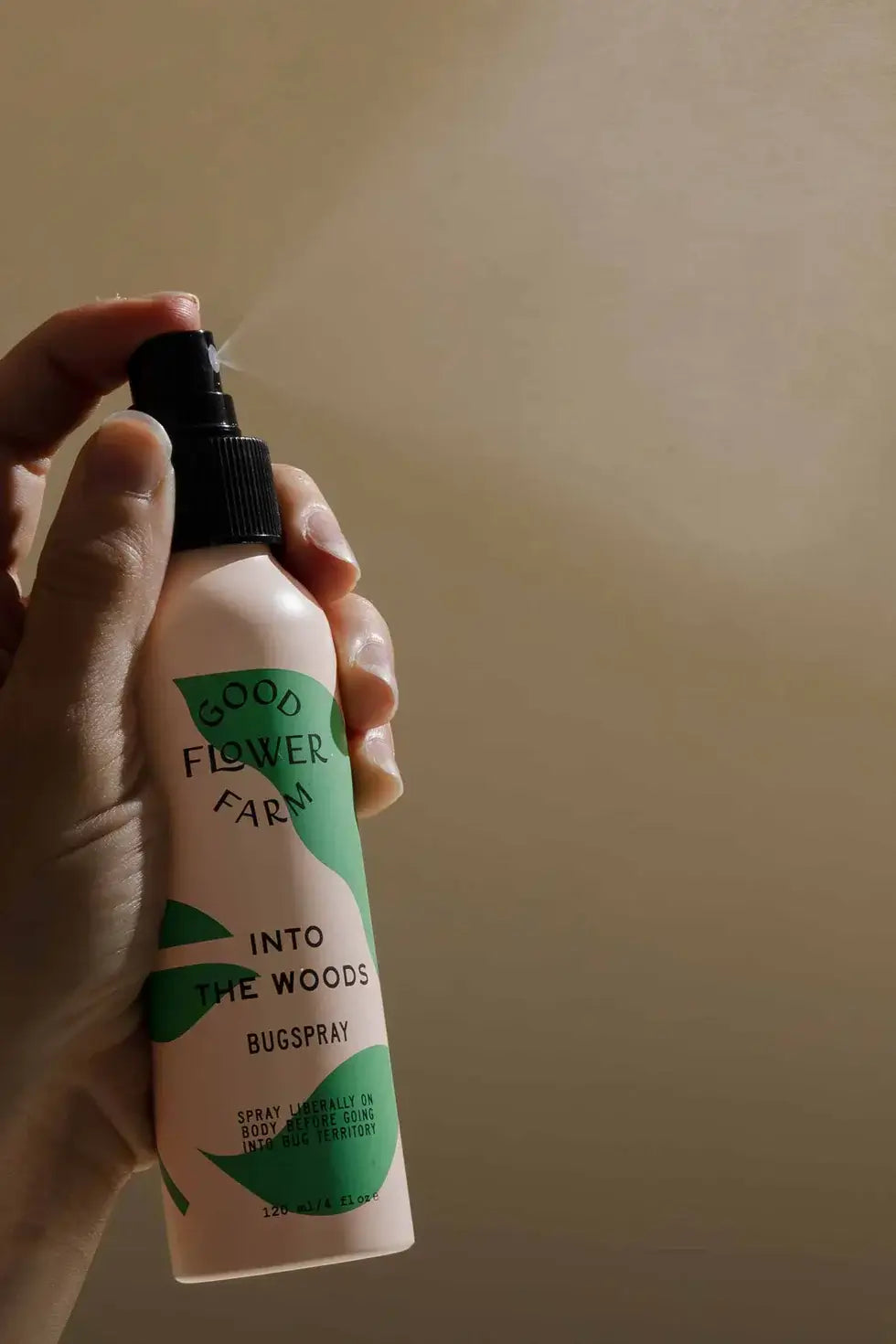 Into the Woods Natural Bugspray – 4oz | Good Flower Farm