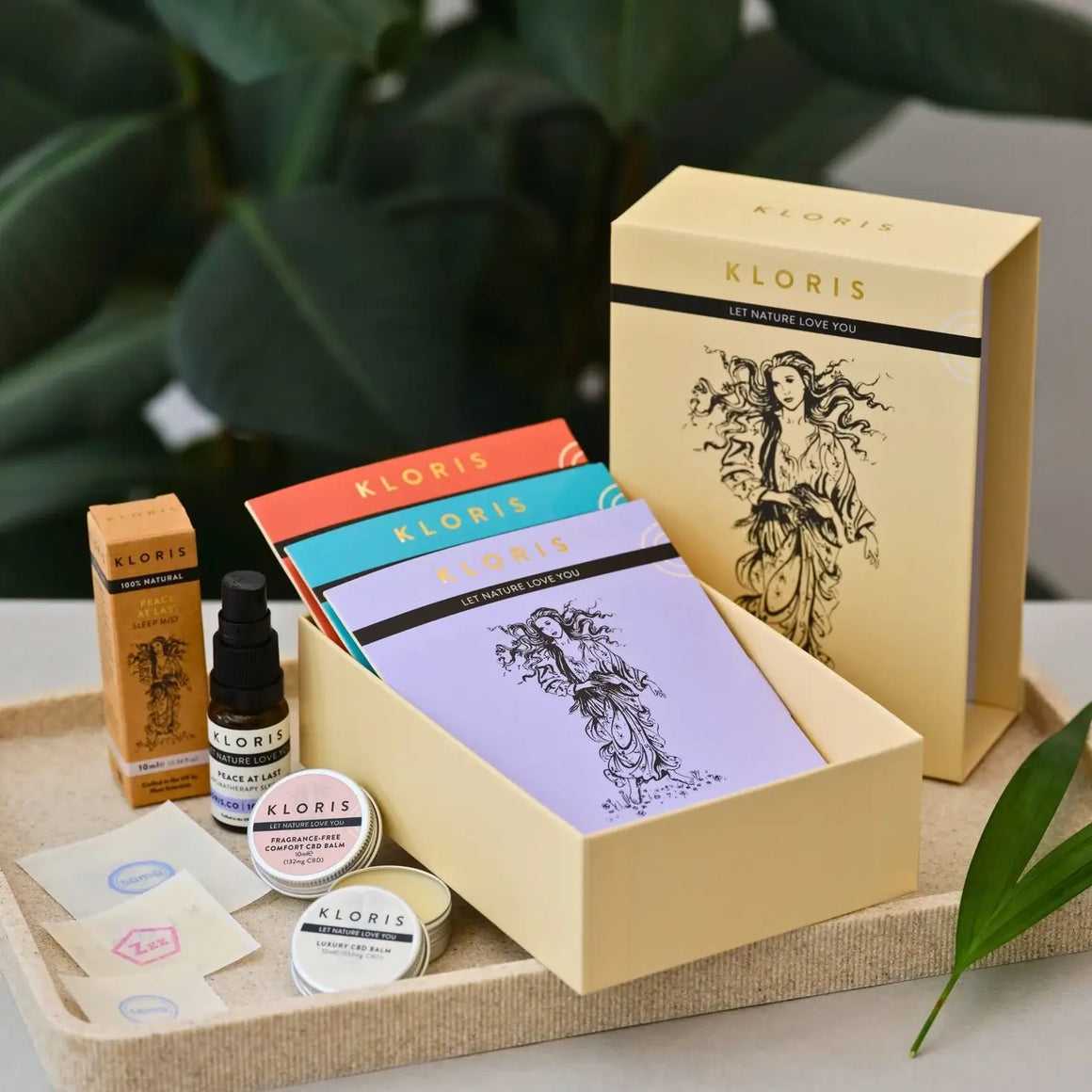 KLORIS Discovery Set – Calm, Comfort & Sleep Collection