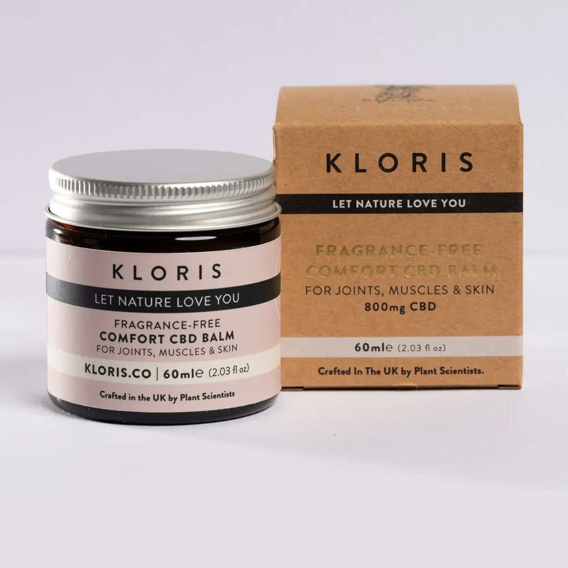 KLORIS Scent Free High Strength CBD Balm